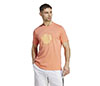 Adidas Mia.Pulco Sun Graphic Tee (M) (Coral Fusion)