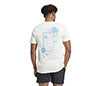 Adidas Mia.Pulco Pool Graphic Tee (M) (Off White)