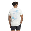 Adidas Mia.Pulco Pool Graphic Tee (M) (Off White)
