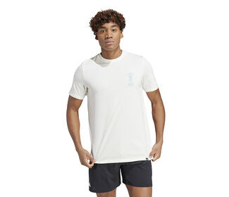 Adidas Mia.Pulco Pool Graphic Tee (M) (Off White)
