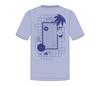 Adidas Mia.Pulco Pool Graphic Tee (M) (Blue Dawn)