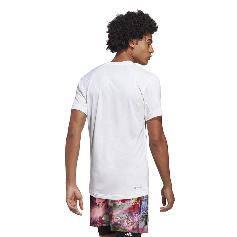 Adidas Tennis Freelift Tee (M) (White)