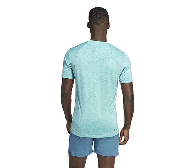 Adidas Tennis Freelift Tee (M) (Preloved Blue)