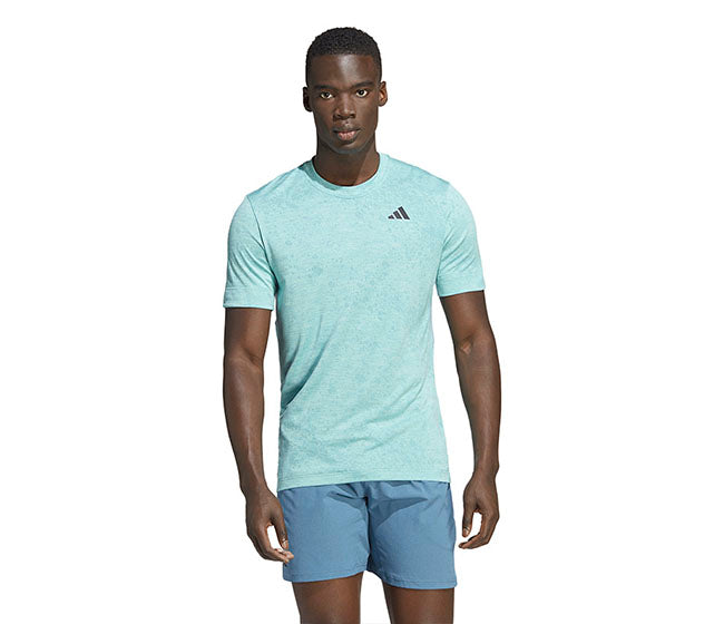 Adidas Tennis Freelift Tee (M) (Preloved Blue)