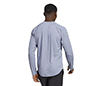 Adidas Club Long Sleeve Tee (M) (Silver Violet)
