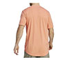 Adidas Club 3 Stripe Tee (M) (Coral Fusion)