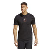 Adidas Tennis Category Graphic Tee (M) (Black)