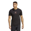 Adidas Tennis Category Graphic Tee (M) (Black)