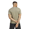 Adidas Tennis Category Graphic Tee (M) (Silver Pebble)