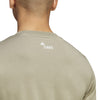 Adidas Tennis Category Graphic Tee (M) (Silver Pebble)