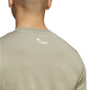 Adidas Tennis Category Graphic Tee (M) (Silver Pebble)