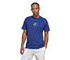 Adidas Tennis Category Graphic Tee (M) (Victory Blue)
