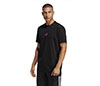Adidas Court Graphic Tee (M) (Black)