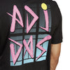 Adidas Court Graphic Tee (M) (Black)