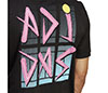 Adidas Court Graphic Tee (M) (Black)