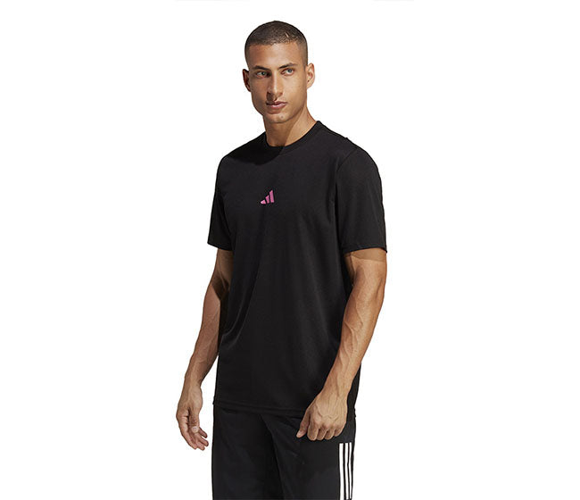 Adidas Court Graphic Tee (M) (Black)