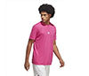 Adidas Court Graphic Tee (M) (Lucid Fuchsia)