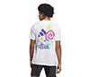 Adidas Racquet Graphic Tee (M) (White)