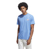 Adidas Racquet Graphic Tee (M) (Blue Fusion)