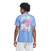 Adidas Racquet Graphic Tee (M) (Blue Fusion)