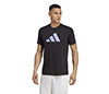 Adidas Tennis Ao Graphic Tee (M) (Black)
