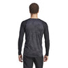 Adidas Paris Long Sleeve Tee (M) (Carbon/Black)