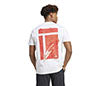 Adidas Roland Garros Graphic Tee (M) (White)