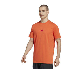 Adidas Roland Garros Graphic Tee (M) (Impact Orange)
