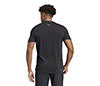Adidas Roland Garros Logo Graphic Tee (M) (Black)
