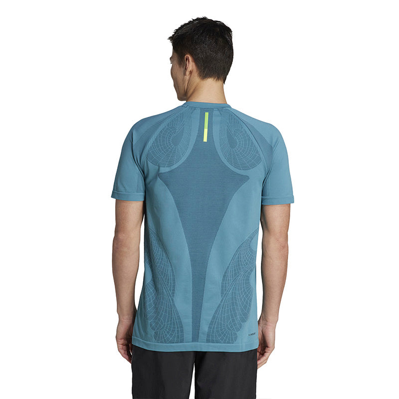 Adidas Pro Seamless Tee (M) (Arctic Fusion)
