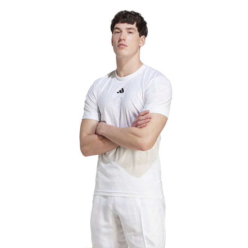 Adidas Freelift Pro London Tee (M) (White)