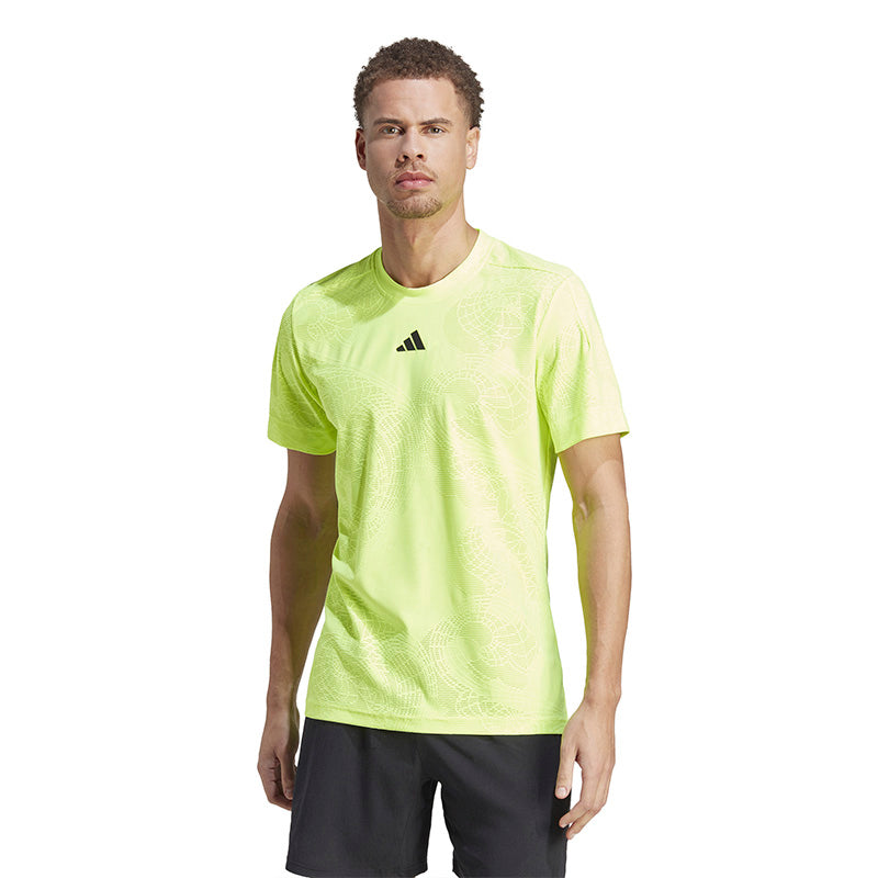Adidas Freelift Pro Tee (M) (Lucid Lemon)