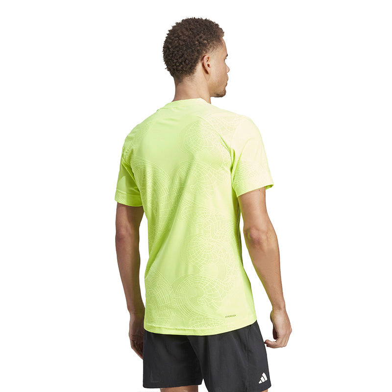 Adidas Freelift Pro Tee (M) (Lucid Lemon)
