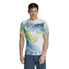 Adidas Printed Freelift Pro Tee (M) (White)