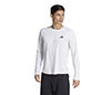 Adidas Club Long Sleeve Tee (M) (White)