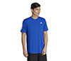 Adidas Club 3 Stripe Tee (M) (Royal)