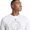 Adidas Tennis Wimbledon Graphic Tee (M) (White)