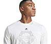 Adidas Tennis Wimbledon Graphic Tee (M) (White)