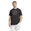 Adidas Tennis Wimbledon Graphic Tee (M) (Black)