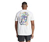 Adidas Court Sport Graphic Tee (M) (White)