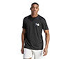 Adidas Court Sport Graphic Tee (M) (Black)
