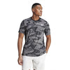 Adidas Club Graphic Tee (M) (Grey)