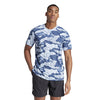 Adidas Club Graphic Tee (M) (Blue)
