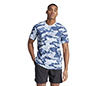 Adidas Club Graphic Tee (M) (Blue)