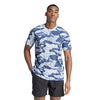 Adidas Club Graphic Tee (M) (Blue)