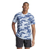 Adidas Club Graphic Tee (M) (Blue)
