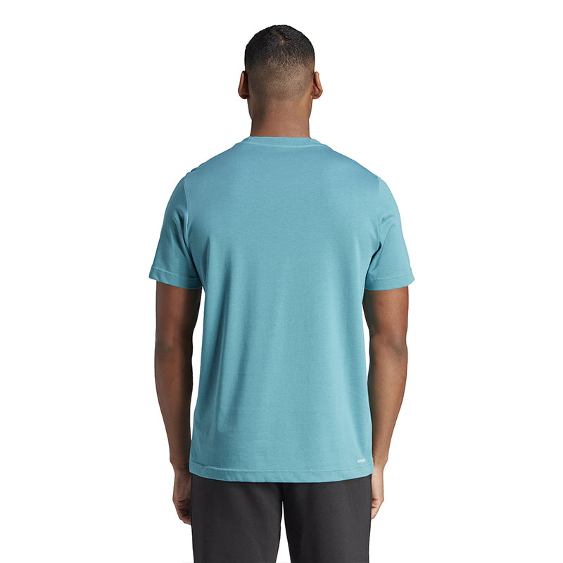 Adidas Tennis Category Graphic Tee (M) (Arctic Fusion)