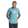 Adidas Tennis Category Graphic Tee (M) (Arctic Fusion)