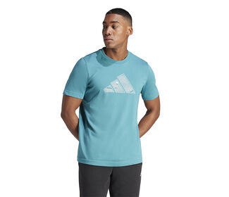 Adidas Tennis Category Graphic Tee (M) (Arctic Fusion)