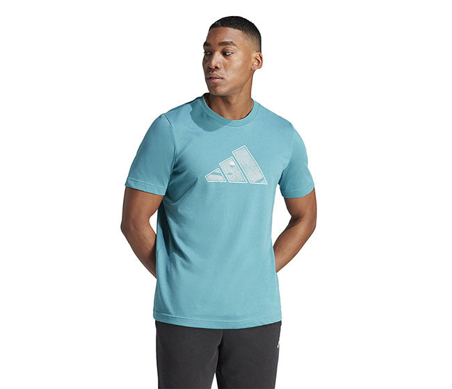 Adidas Tennis Category Graphic Tee (M) (Arctic Fusion)